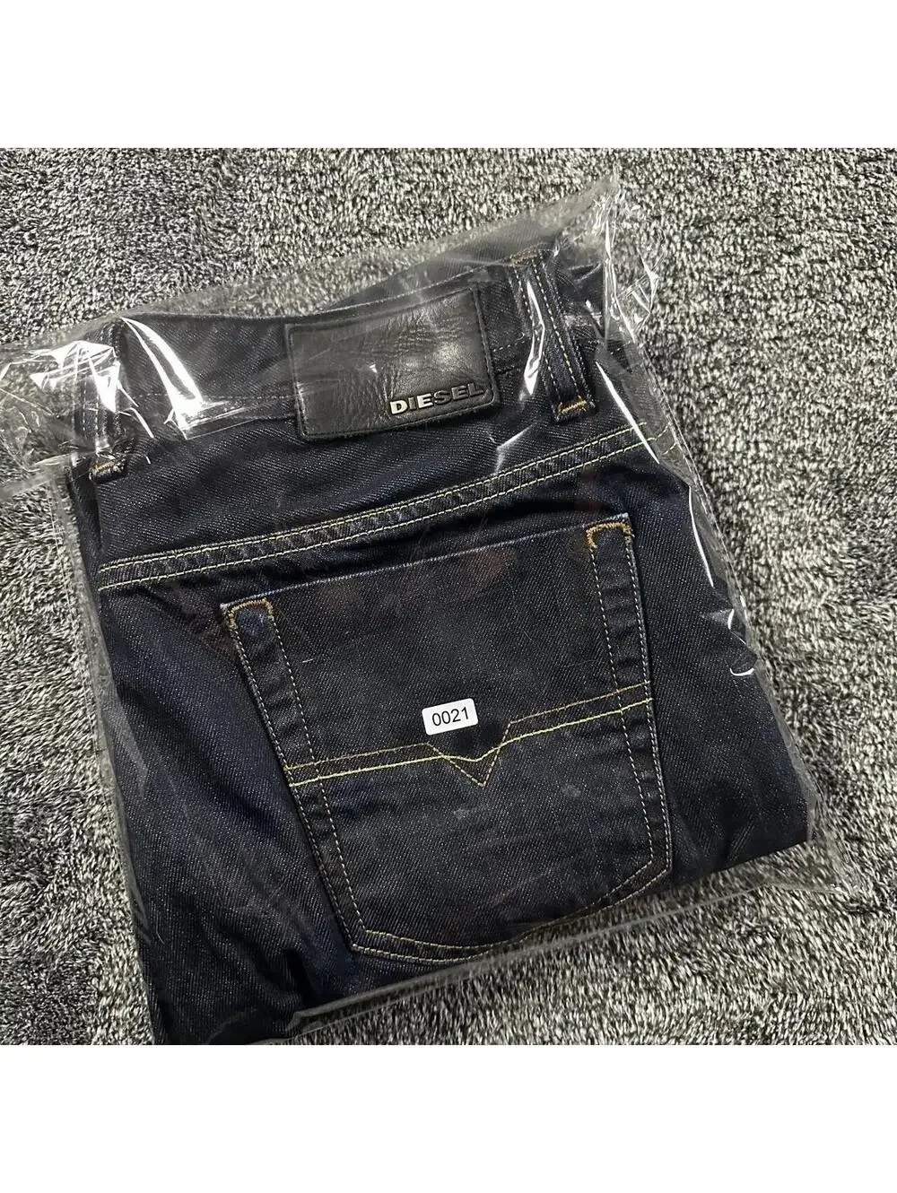 Y2K grunge rockstar archive diesel viker dark wash jeans - 33x29!